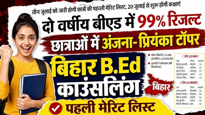 Bihar BEd Counselling 2026